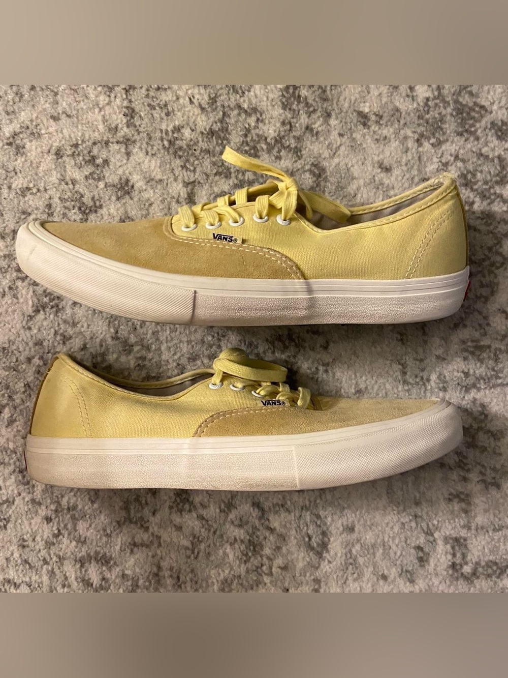 Men’s Yellow Vans Brand New Size 11.5
